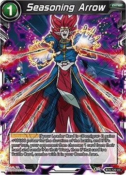 Image for Seasoning Arrow (BT4-120) (DBS-B04) - Dragon Ball Super: Masters