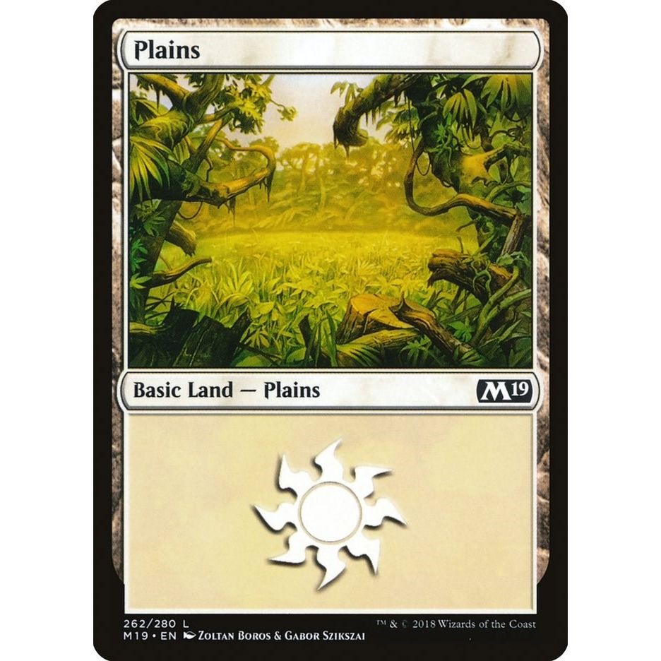 Image for Plains (262) (262) (M19) - Magic: The Gathering