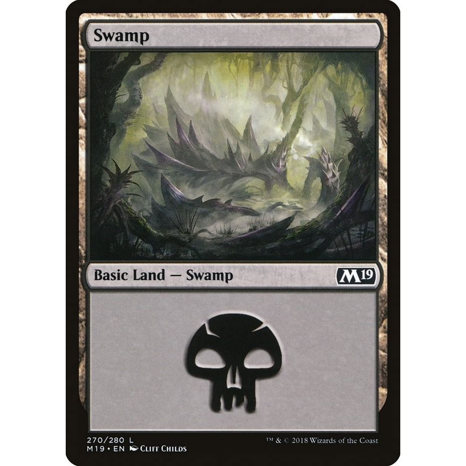 Image for Swamp (270) (270) (M19) - Magic: The Gathering