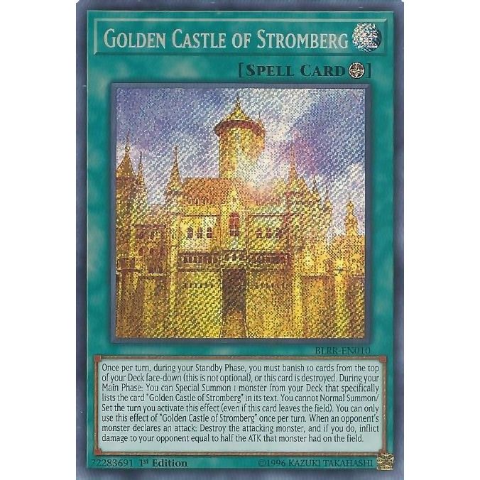 Image for Golden Castle of Stromberg (BLRR-EN010) (BLRR) - YuGiOh