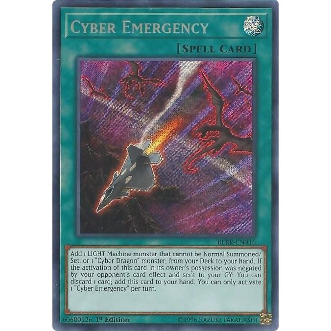 Image for Cyber Emergency (BLRR-EN016) (BLRR) - YuGiOh