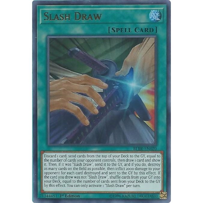Image for Slash Draw (BLRR-EN020) (BLRR) - YuGiOh