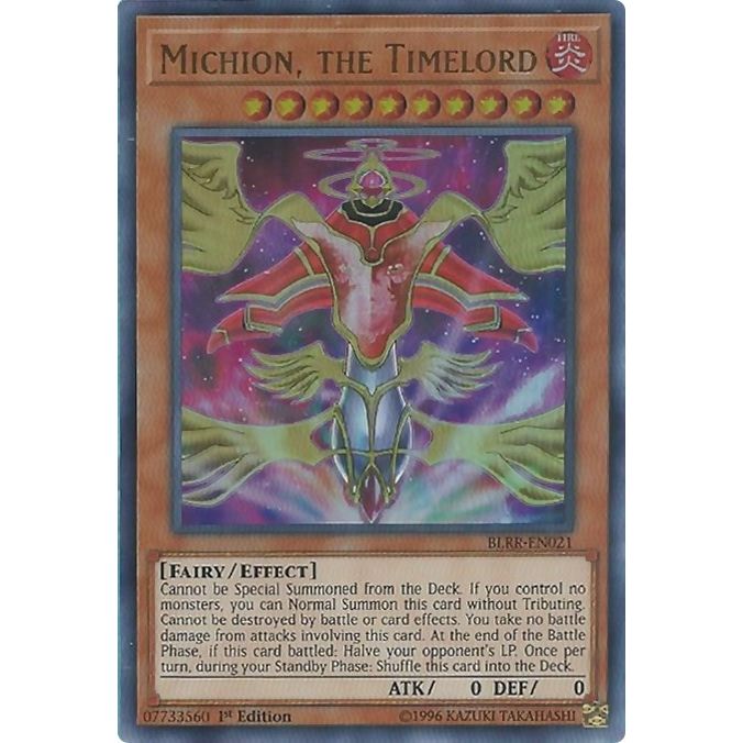 Image for Michion, the Timelord (BLRR-EN021) (BLRR) - YuGiOh