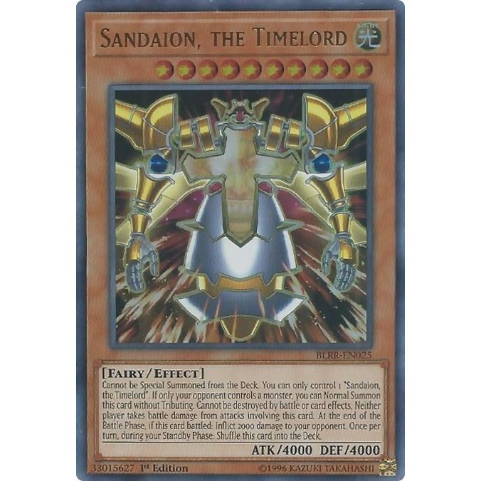 Image for Sandaion, the Timelord (BLRR-EN025) (BLRR) - YuGiOh