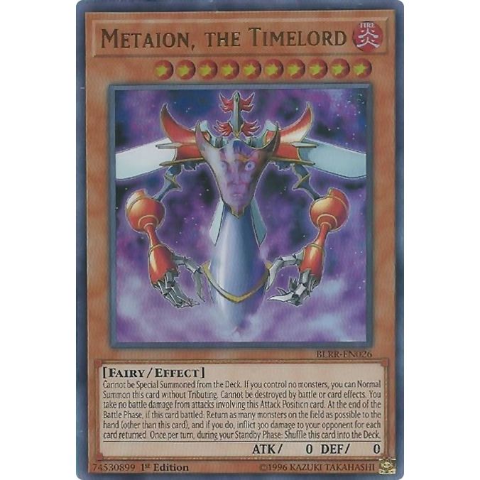 Image for Metaion, the Timelord (BLRR-EN026) (BLRR) - YuGiOh
