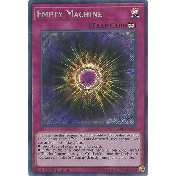 Image for Empty Machine (BLRR-EN027) (BLRR) - YuGiOh