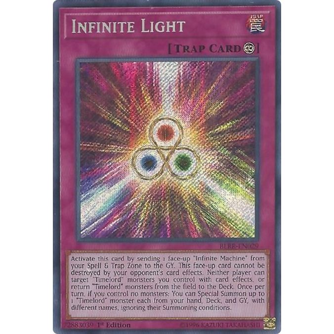 Image for Infinite Light (BLRR-EN029) (BLRR) - YuGiOh