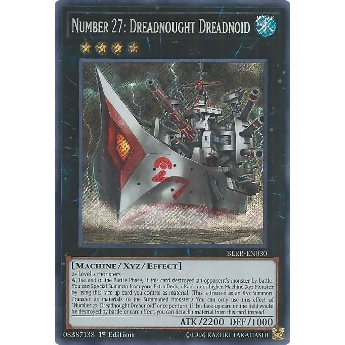 Image for Number 27: Dreadnought Dreadnoid (BLRR-EN030) (BLRR) - YuGiOh
