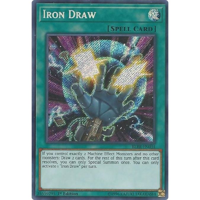 Image for Iron Draw (BLRR-EN034) (BLRR) - YuGiOh