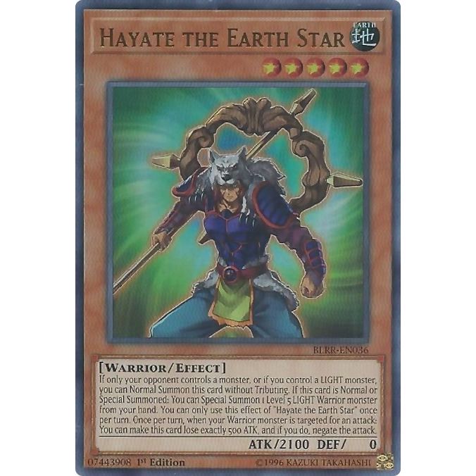 Image for Hayate the Earth Star (BLRR-EN036) (BLRR) - YuGiOh