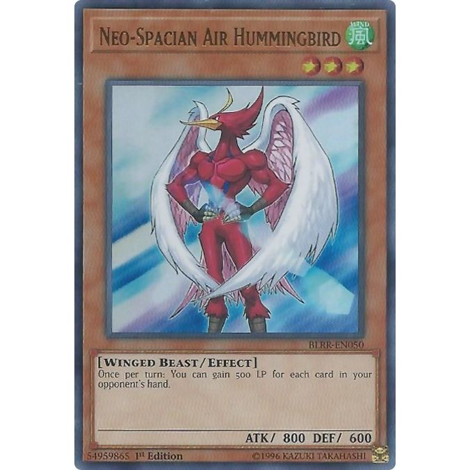 Image for Neo-Spacian Air Hummingbird (BLRR-EN050) (BLRR) - YuGiOh