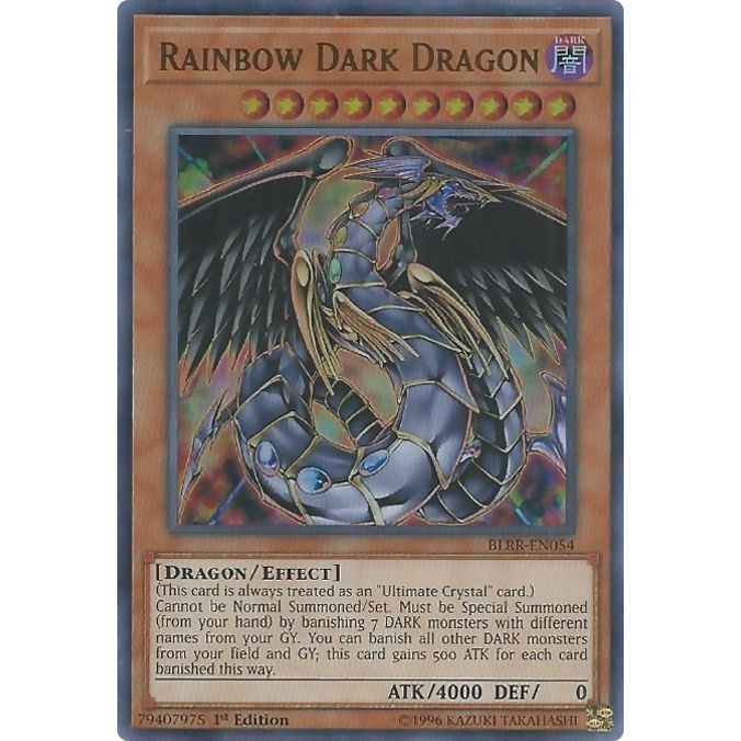 Image for Rainbow Dark Dragon (BLRR-EN054) (BLRR) - YuGiOh