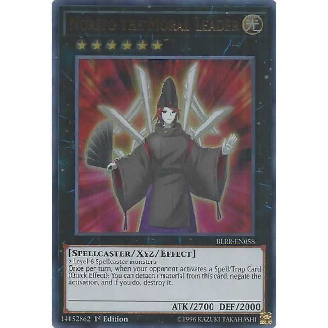 Image for Norito the Moral Leader (BLRR-EN058) (BLRR) - YuGiOh