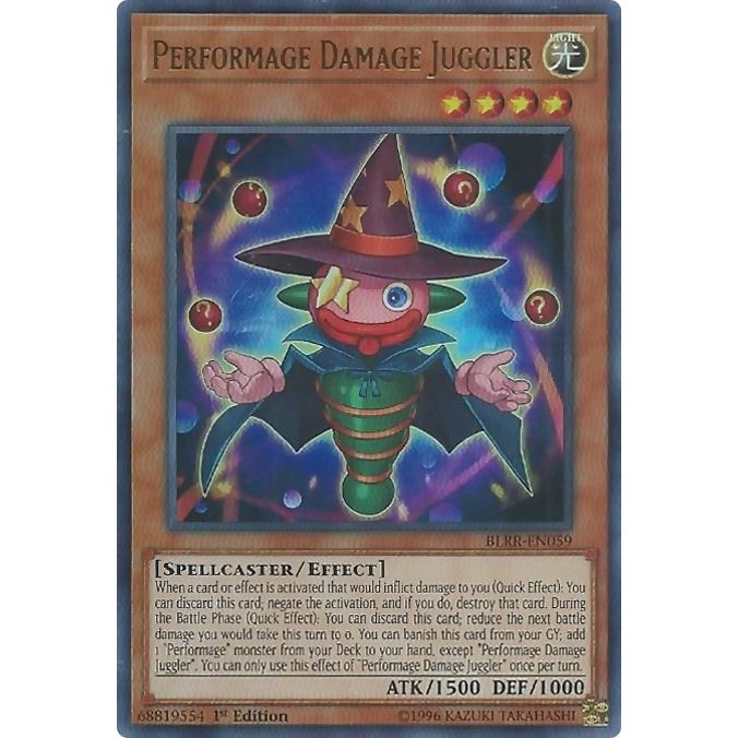 Image for Performage Damage Juggler (BLRR-EN059) (BLRR) - YuGiOh