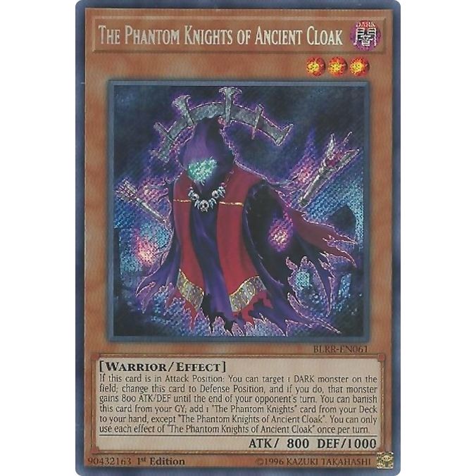 Image for The Phantom Knights of Ancient Cloak (BLRR-EN061) (BLRR) - YuGiOh