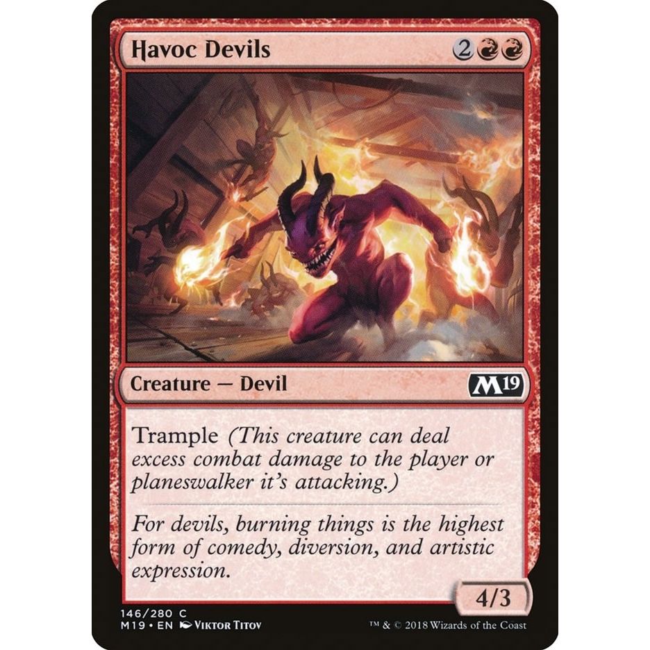Image for Havoc Devils (146) (M19) - Magic: The Gathering