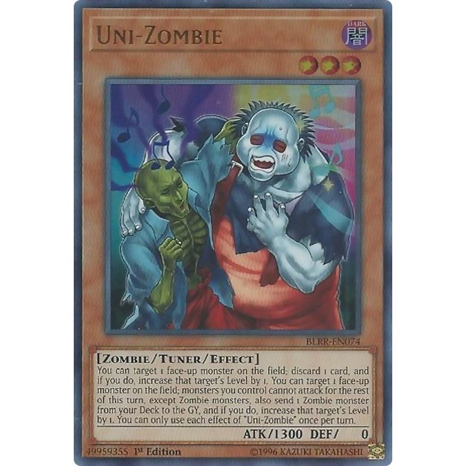 Image for Uni-Zombie (BLRR-EN074) (BLRR) - YuGiOh