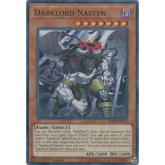 Image for Darklord Nasten (BLRR-EN077) (BLRR) - YuGiOh