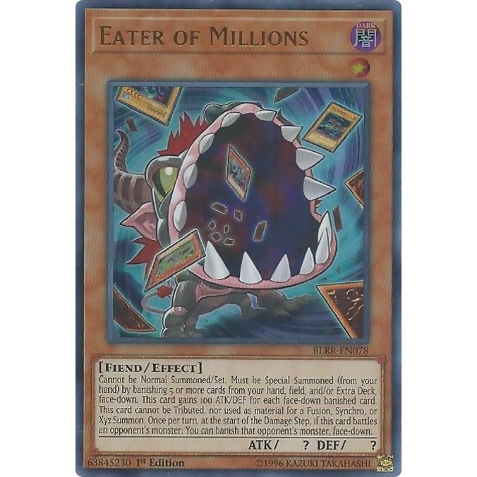 Image for Eater of Millions (BLRR-EN078) (BLRR) - YuGiOh