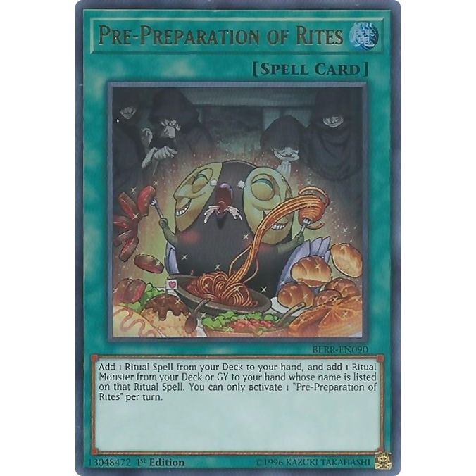 Image for Pre-Preparation of Rites (BLRR-EN090) (BLRR) - YuGiOh