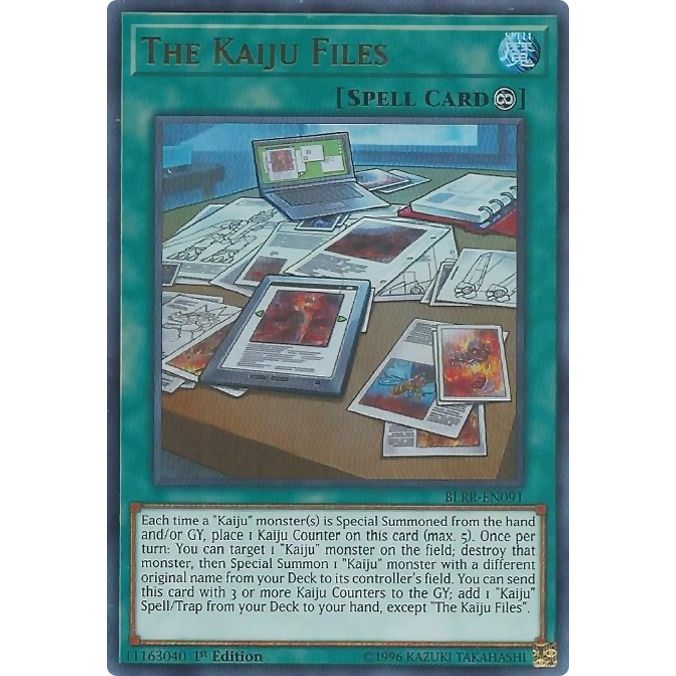 Image for The Kaiju Files (BLRR-EN091) (BLRR) - YuGiOh