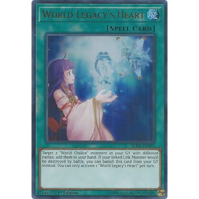 Image for World Legacy's Heart (BLRR-EN099) (BLRR) - YuGiOh