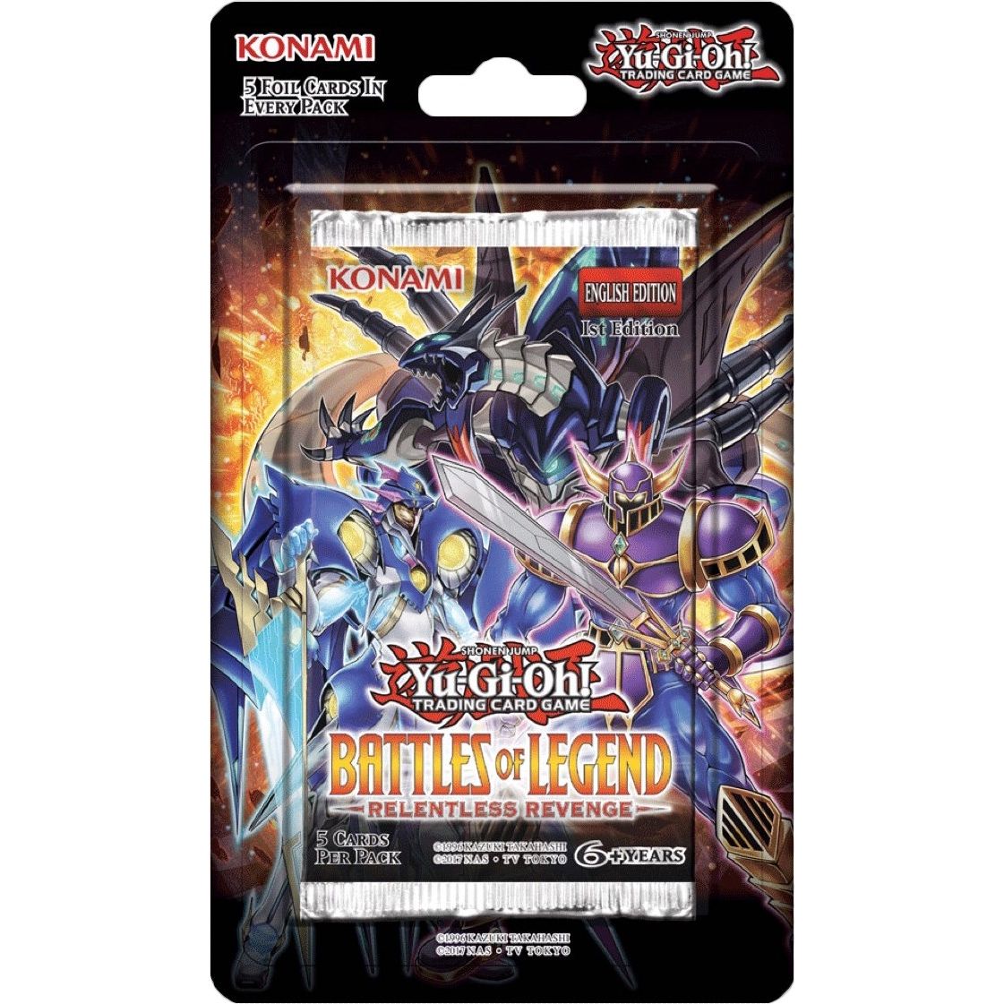 Image for Battles of Legend: Relentless Revenge - Blister Pack - YuGiOh