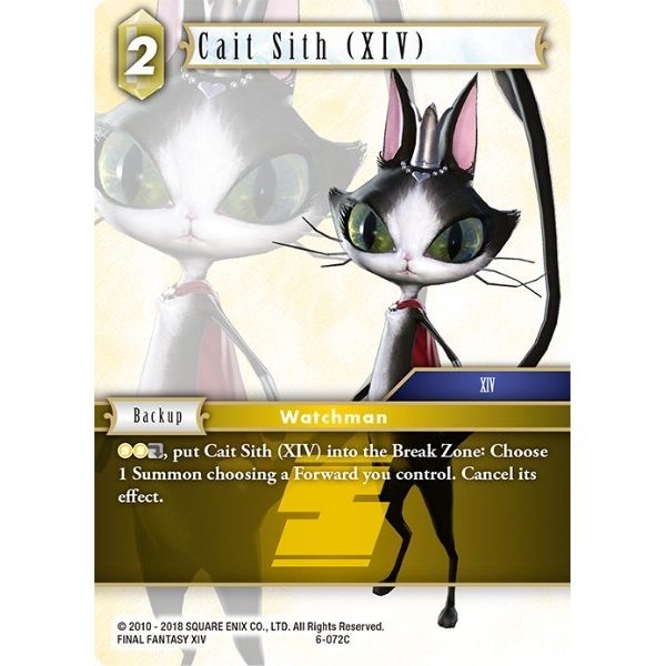 Image for Cait Sith (XIV) (6-072C) (OP6) - Final Fantasy TCG