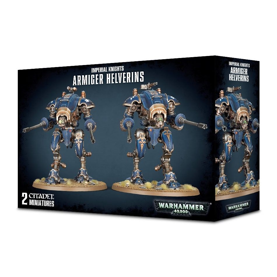 Image for Warhammer 40K: Imperial Knights - Armiger Helverins - Warhammer Box Sets