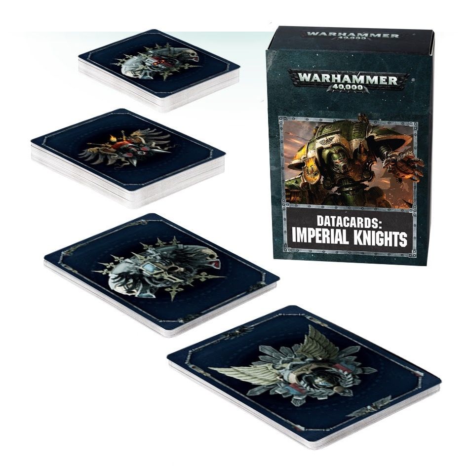 Image for Warhammer: 40K - Datacards: Imperial Knights - Warhammer Game Accessories