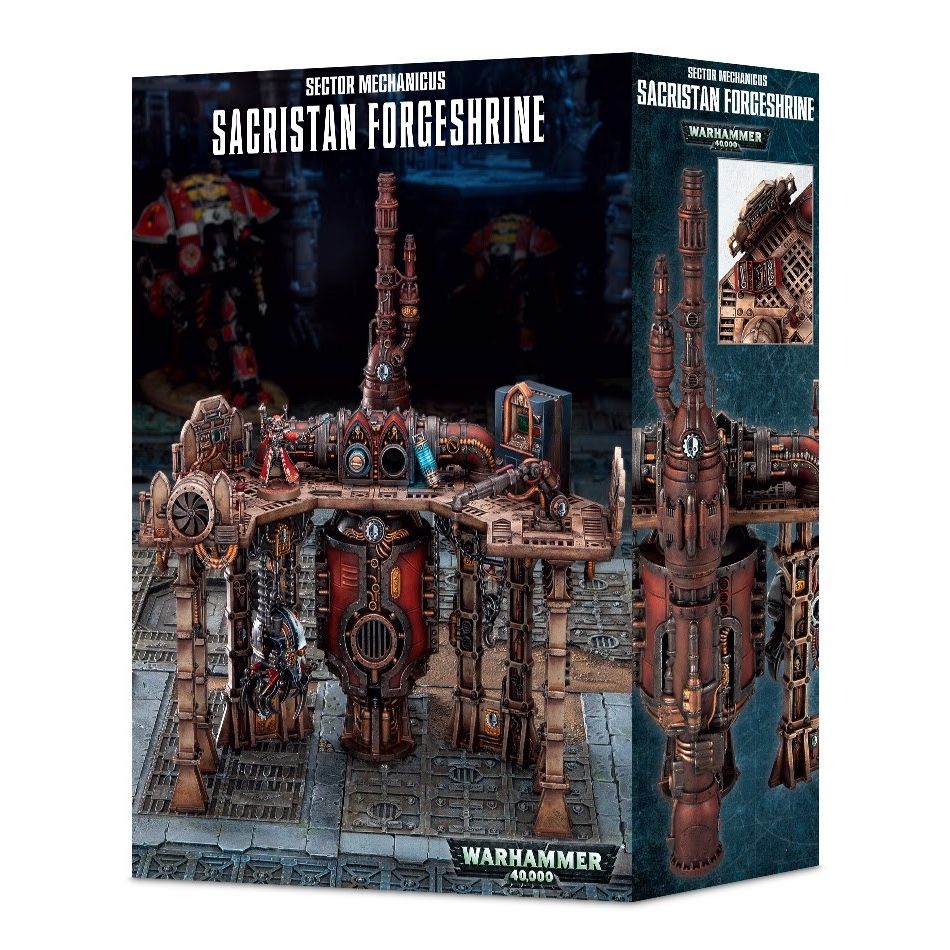 Image for Warhammer 40K: Sector Mechanicus - Sacristan Forgeshrine - Warhammer Box Sets