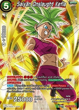 Image for Saiyan Onslaught Kefla (BT4-019) (DBS-B04) - Dragon Ball Super: Masters