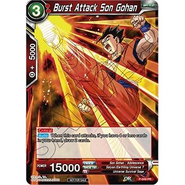 Image for Burst Attack Son Gohan (P-049) (PR) - Dragon Ball Super: Masters