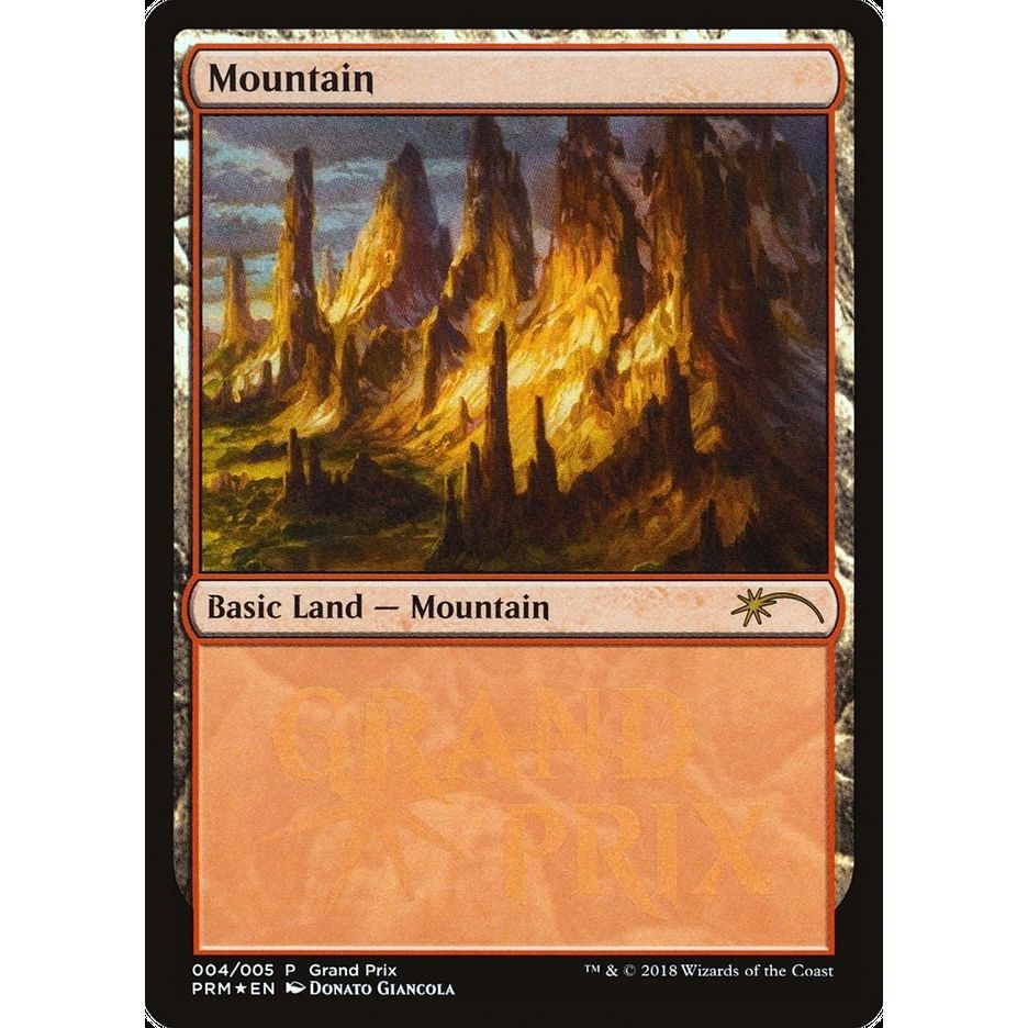 Image for Mountain (4) (GPP) - Magic: The Gathering