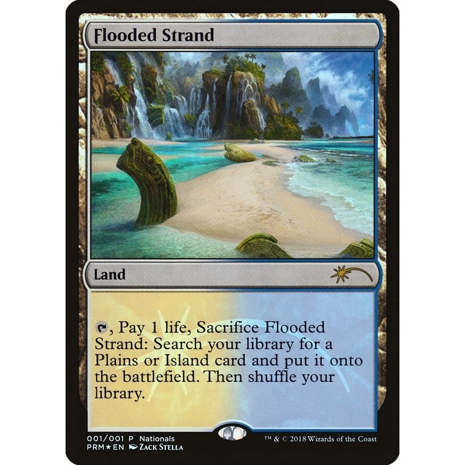 Image for Flooded Strand (1) (UMP) - Magic: The Gathering