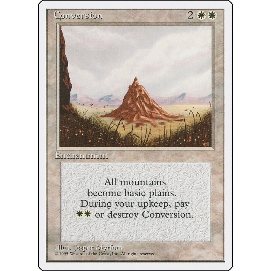Image for Conversion (4ED) - Magic: The Gathering