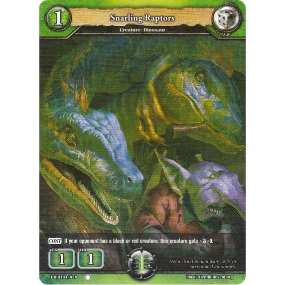 Image for Snarling Raptos (DB-BT04/028) (BP04) - Dragoborne