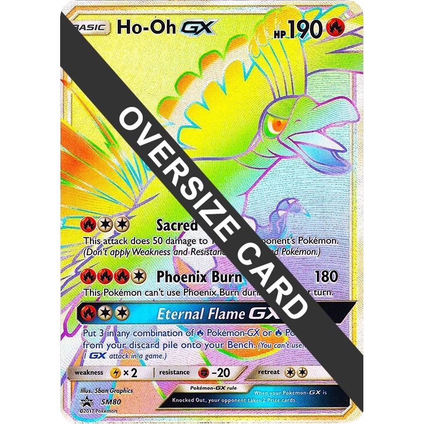 Image for Ho-Oh GX - SM80 (SM Black Star Promo) (SM80) (PR) - Pokemon