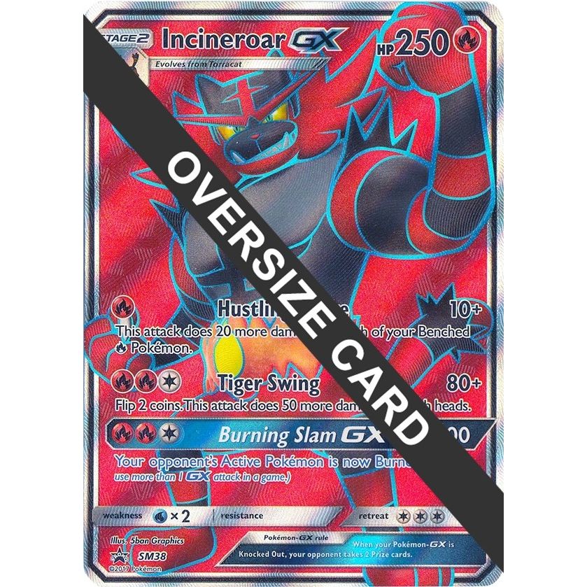 Image for Incineroar GX - SM38 (SM Black Star Promo) (SM38) (PR) - Pokemon