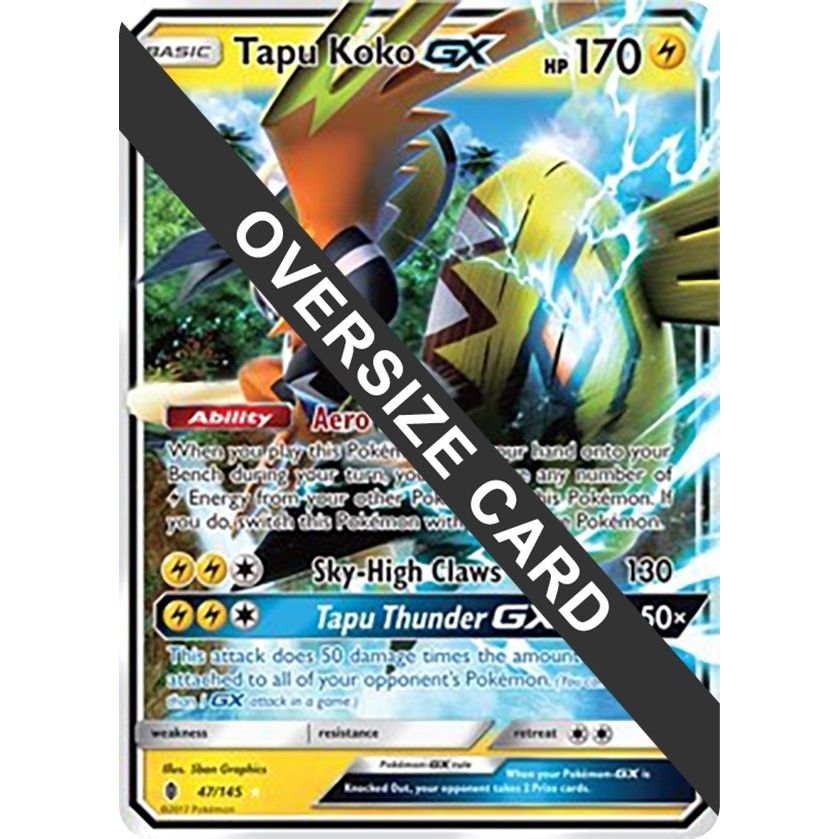 Image for Tapu Koko GX (047/145) (PR) - Pokemon
