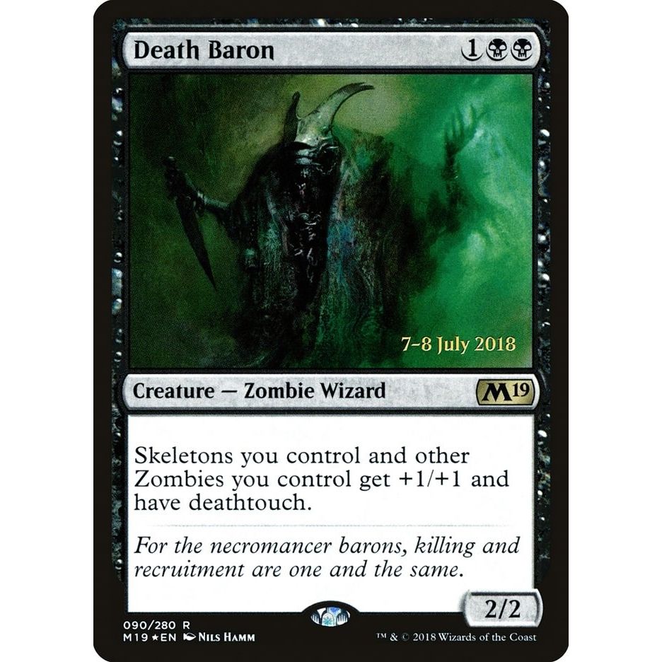 Image for Death Baron (90) (PRE) - Magic: The Gathering