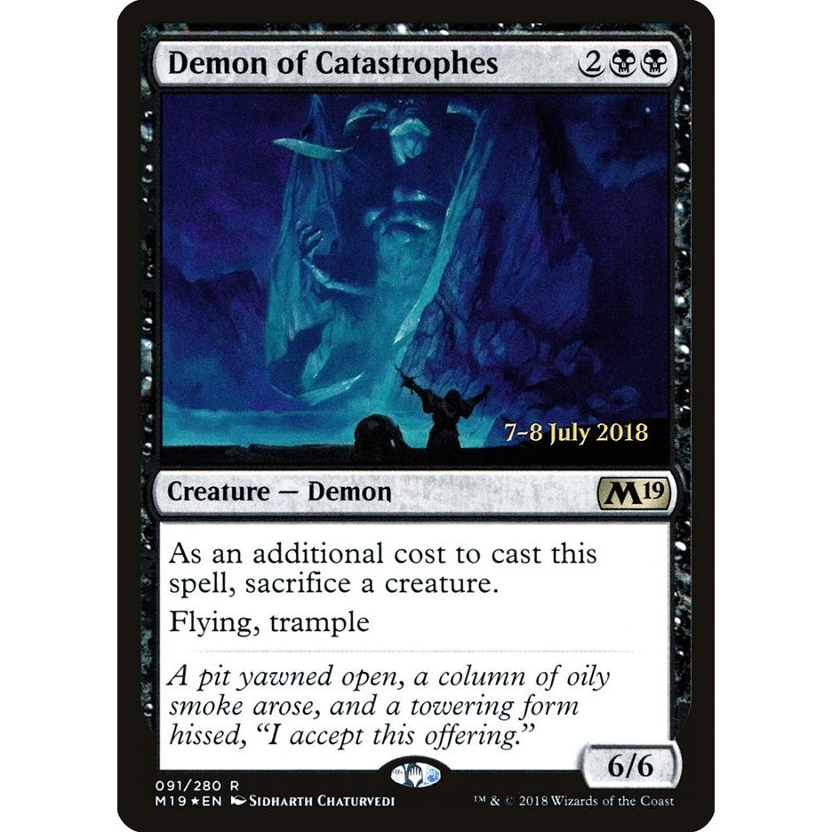 Image for Demon of Catastrophes (91) (PRE) - Magic: The Gathering