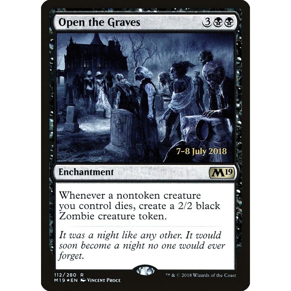 Image for Open the Graves (112) (PRE) - Magic: The Gathering