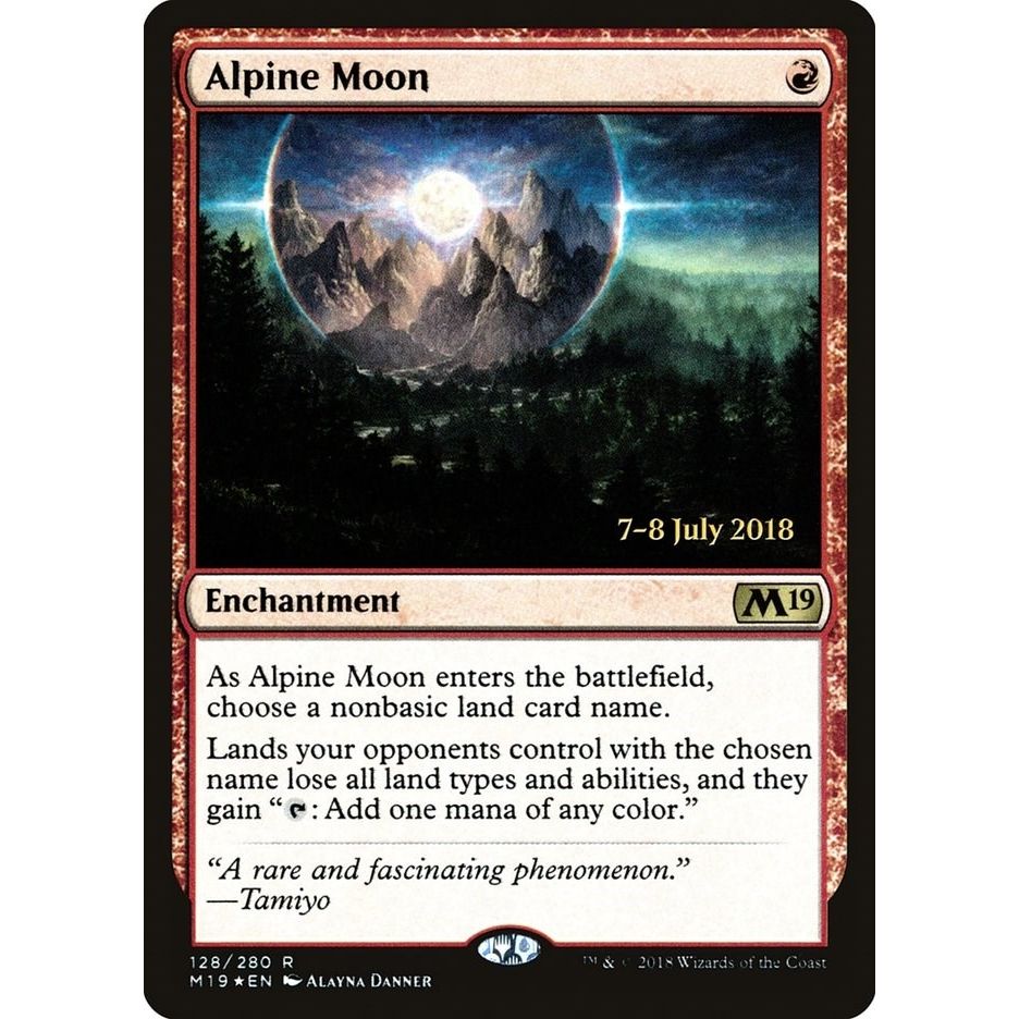 Image for Alpine Moon (128) (PRE) - Magic: The Gathering
