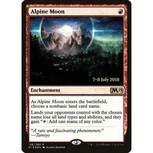 Image for Alpine Moon (128) (PRE) - Magic: The Gathering