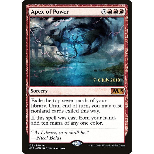 Image for Apex of Power (129) (PRE) - Magic: The Gathering