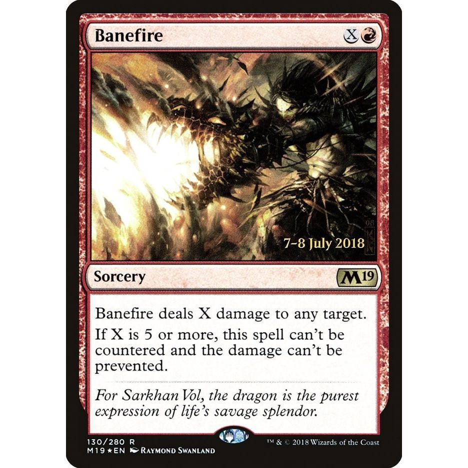 Image for Banefire (130) (PRE) - Magic: The Gathering