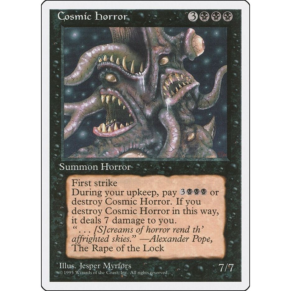 Image for Cosmic Horror (4ED) - Magic: The Gathering