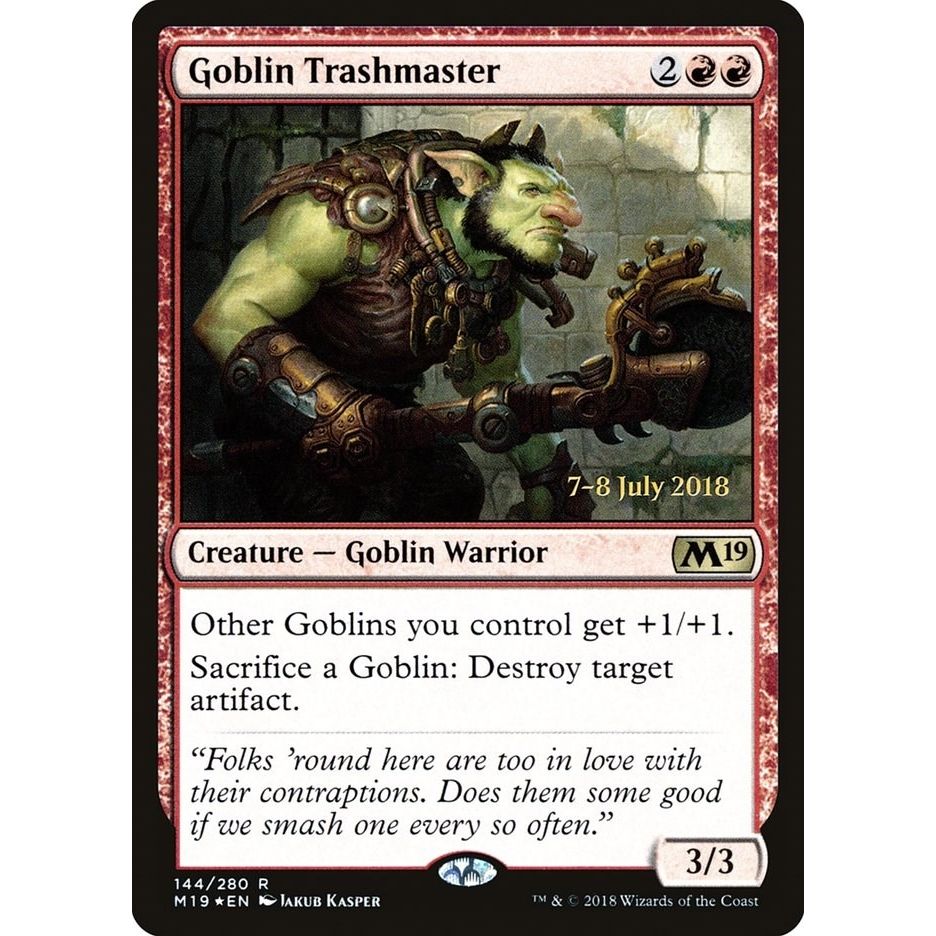 Image for Goblin Trashmaster (144) (PRE) - Magic: The Gathering