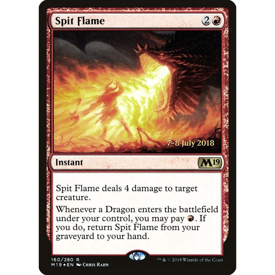 Image for Spit Flame (160) (PRE) - Magic: The Gathering